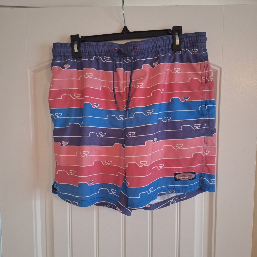 Vineyard Vines Swim Trunks Meshing Lining Swimwear